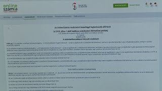 Július elsején indul az online számla rendszer