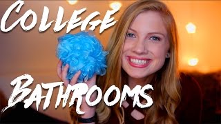 College Dorm Bathrooms 101 // How to Survive the Community Bathroom + Mini Tour • Lottie Smalley