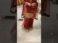 maroon colour gharara Pakistani look and bridal look beautiful dress ❤️❤️