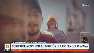 Contraloría confirma corrupción en caso Democracia Viva