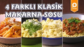 4 Farklı Makarna Sosu Tarifi - Onedio Yemek - Tek Malzeme Çok Tarif