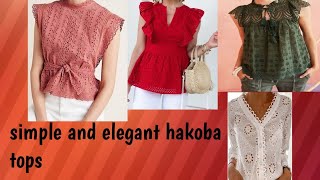 Hakoba tops design