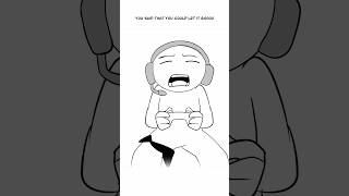 thinking the MIC is MUTED 🔇 (Animation Meme) #shorts