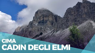 Cima Cadin degli Elmi  (2.424 m) - Spalti di Toro