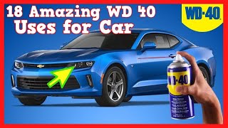💛 18 Amazing WD 40 Uses for Your Car, Truck and Automobile