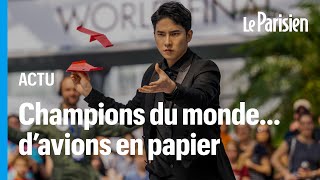 Bienvenue au championnat du monde... de lancer d’avions en papier