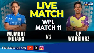 🔴 MI vs UPW LIVE | WPL 2025 Live Score | Mumbai Indians vs UP Warriorz | WPL Scorecard