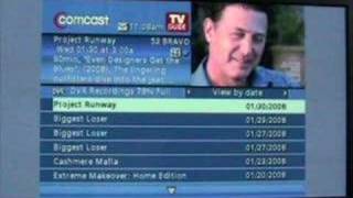 Traditional Comcast DVR