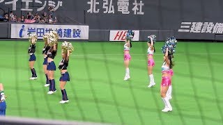 ＜2018.5.5ロッテ戦＞ファイターズガールとM☆Splash!!によるYMCAダンス