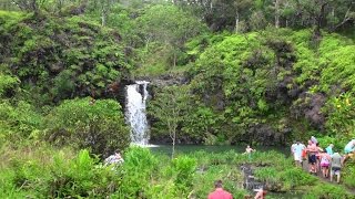 ハナ へドライブ「 プアア カアア ステート ウェイサイド 」： Pua'a Ka'a State Wayside Maui. / ぶらり旅ハワイ