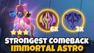 STRONGEST COMEBACK HAYABUSA 40 STACKS IMMORTAL WITH ASTRO POWER | MAGIC CHESS MLBB