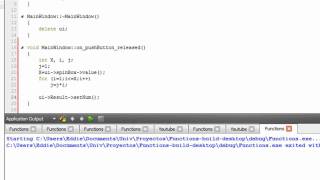 Qt tutorial: How to create your own basic program with simple, short, explained C++ code (PM:E01)