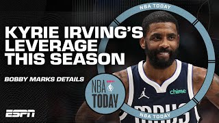 Bobby Marks says Kyrie Irving has the MOST LEVERAGE in the NBA this season 👀 | NBA Today