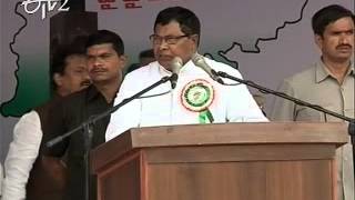 Minister Jana Reddy speaks at Congress Telangana Sadhana Sabha Live