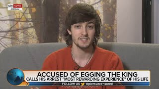 ‘No one who is a more worthy target’ than King Charles to be egged: The accused egger