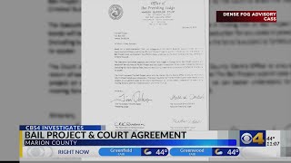 Letter details agreement between Marion Superior Court and the Bail Project, court says no official
