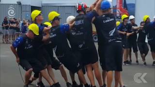 Team NZ desperately trying to repair catamaran: RNZ Checkpoint