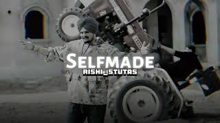 selfmade | sidhu moosewala | (slowed + reverb) song | new latest punjabi song 2024 |