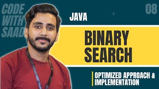 LeetCode BINARY SEARCH Solution Explained - Java | LeetCode 704 | Coding Interview | Saad Aslam