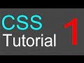 CSS Tutorial for Beginners - 01 - Introduction to CSS
