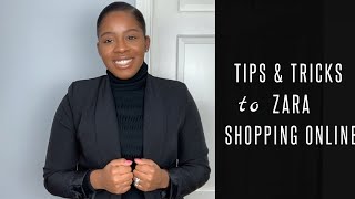 TIPS and TRICKS To Shopping ZARA Online