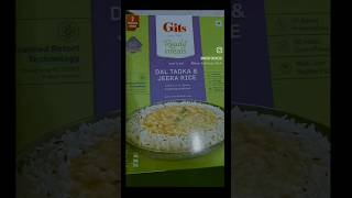 Gits Ready to Eat Dal Tadka Jeera Rice 😋 #food#missfoodie03#foodie#viral#trending#shorts#ytshorts