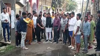 Koktisalo 32 no. Ward Town Pratabgarh Gita Mandir Amchai Berainaikha AMC Ni Mayor MLA Dipak Majumder