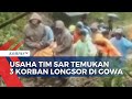 3 Korban Longsor Di Gowa Di Temukan Tim SAR  Meski Curah Hujan Masih TInggi