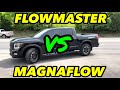 Nissan Titan 5.6L V8: FLOWMATSER Vs MAGNAFLOW!