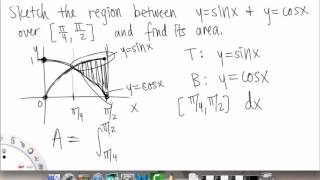 Area Between Curves | Example 1 | Single Variable Calculus for Sci & Eng | Griti