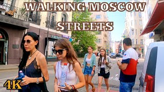 WALKING STREETS MOSCOW 4K RUSSIA WITH ZEN STUDIO 888 FROM BOLSHAYA THEATRE TO PUSHKIN SQUARE