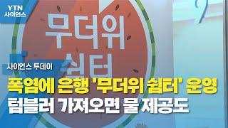 폭염에 은행 '무더위 쉼터' 운영...텀블러 가져오면 물 제공도 / YTN 사이언스