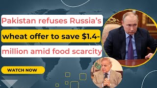 Pakistan Refuse Cheaper Russian Wheat | #shorts #russia #pakistan #geopolitics #food_crisis