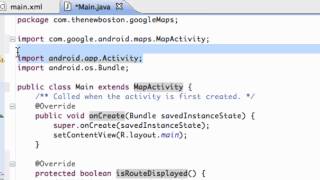Android Application Development Tutorial 131 Displaying the MapView