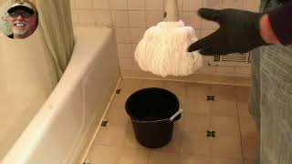 JEHONN Self Wringing Mop with Attached Scrubber  Easy Set Up & Demo Review