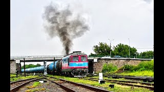 Motor de Sulzer Mega Turat- Sulzer Engine Full Revving-Heavy Rail Metallic Sound-Oradea-18.06.2020