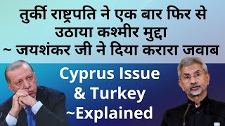 If Turkey raises Kashmir issue, we will raise Cyprus issue | S. Jaishankar hits back at Erdogan