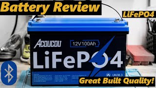 Great Built Quality INSIDE Acoucou 12V 100Ah LiFePO4 Battery