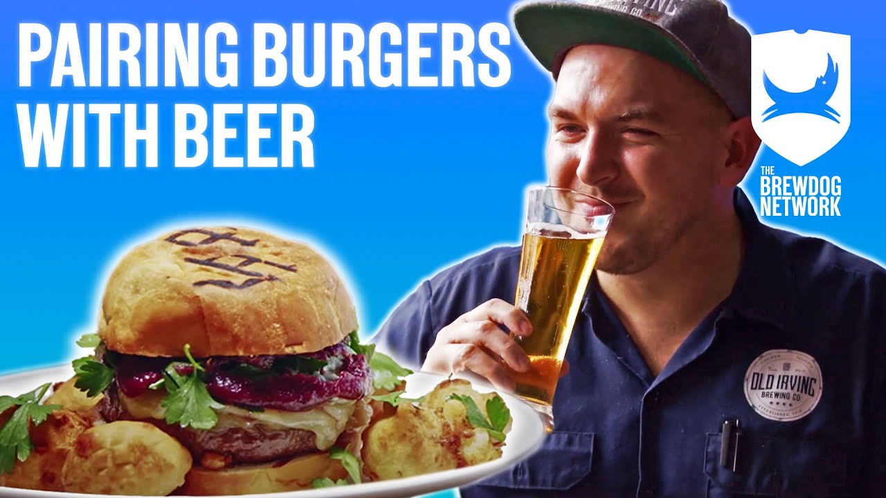 How To Perfectly Pair Beers With Burgers 🍺 🍔 - YouTube