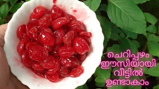 How to make cherry at home | Cherry malayalam Recipe | Cherry Fruit | easy making cherry |