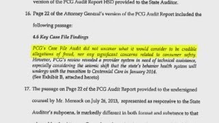 HSD audit changed on purpose