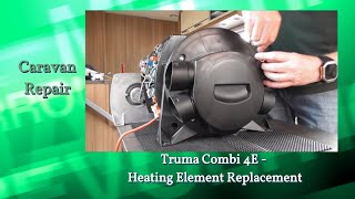 Truma Combi Boiler 4E - Heating Element Replacement. Caravan repair step-by-step walk-through.