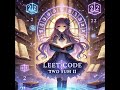 LeetCode Two Sum II   Input Array is Sorted