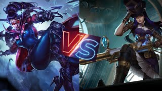 Vayne vs Caitlyn - Eu vim para caçar monstros, e você é um deles😎😵