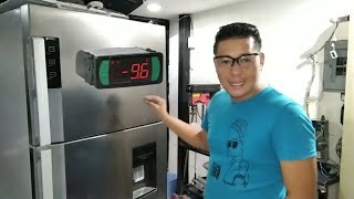 INSTALACIÓN DE TC-900E POWER /7  FULL GAUGE  EN NEVERA HELADERA HAIER