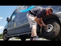 2019 Mercedes Benz Sprinter 2500 Tire Change Part 2