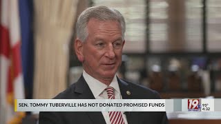 Sen. Tommy Tuberville Has Not Donated Promised Funds | July 26, 2023 | News 19 at 4:30 p.m.