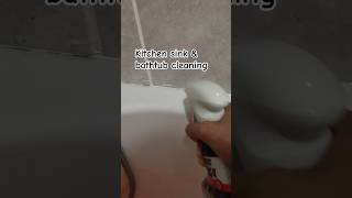 നിമിഷനേരം കൊണ്ട് clean ആക്കാം  kitchen sink and bathtub #shorts