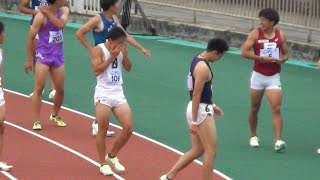 2部,1部 準決・決勝 男子100m 関西インカレ陸上2022