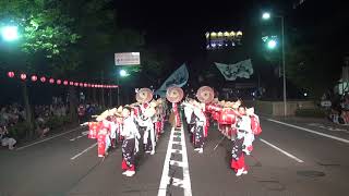 さぬき舞人「讃岐踊り舞」高松祭り総踊り（西スポット）H30.8.14